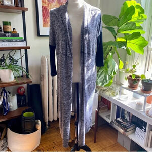 Silence + Noise Long Knit Cardigan